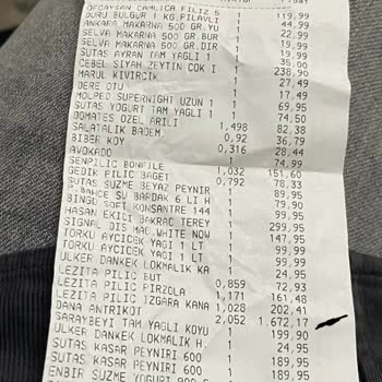 Et Alışverişinde Tehlikeli Sürpriz: Bıçak Parçası Şoku