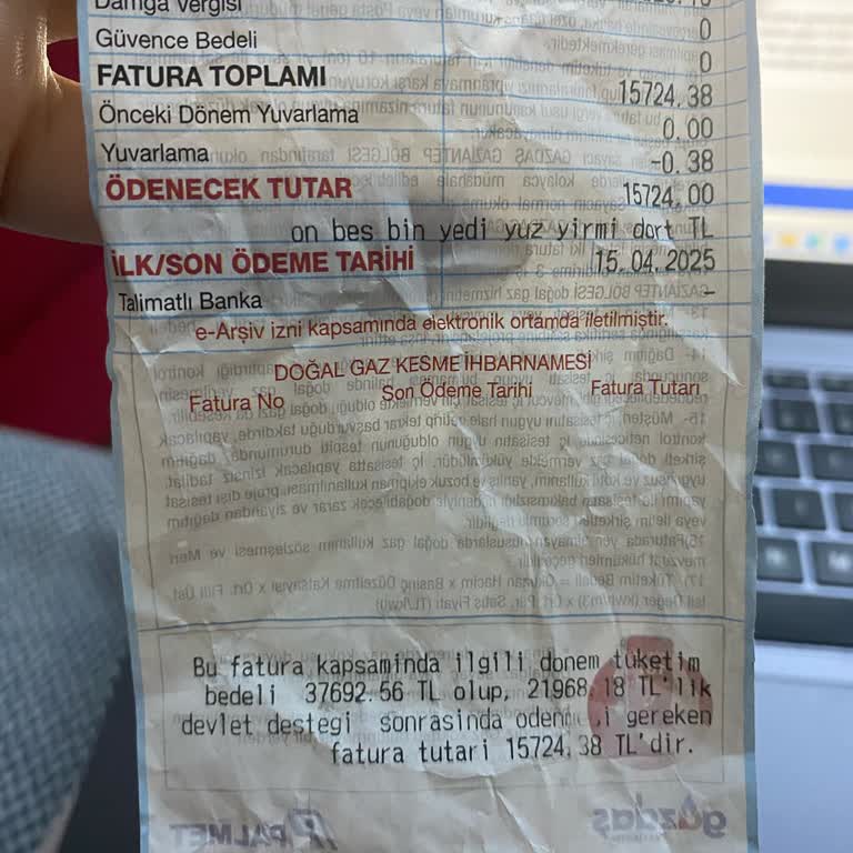 Fahiş Doğalgaz Faturası: Emekli Aileyi Zor Durumda Bırakan Hata