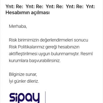 Hesabım Haksız Yere Bloke Edildi Ve Param Alıkondu