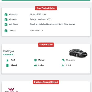 Yanlış Araç Teslimatı Ve İlgisiz Hizmet Mağduriyeti