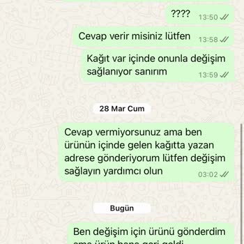 Vakroline'dan Aldığım Ürün Ve Kötü Müşteri Hizmeti