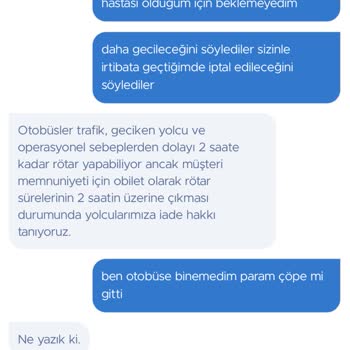 Obilet İade Sorunu Ve Saatlerce Bekleyiş