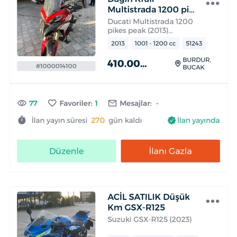 Motor İlanlarında Boşa Harcanan Para Ve Hayal Kırıklığı