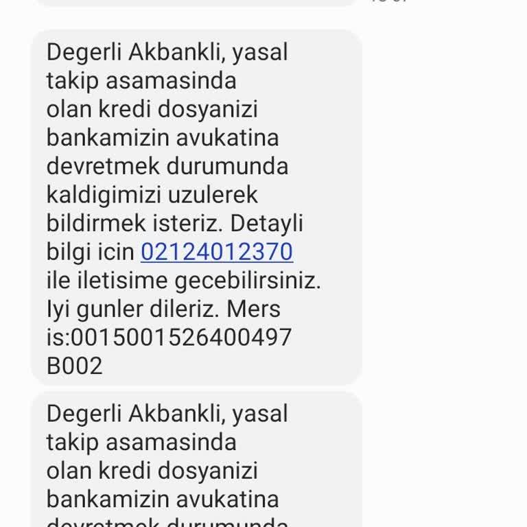 Akbank Kredi Kartı Yapılandırma Sürecinde Mağduriyet