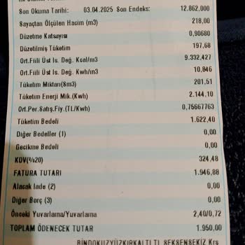 Doğalgaz Faturasındaki Anormal Artış Ve Yanıltıcı Devlet Desteği Algısı