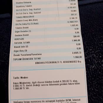 Doğalgaz Faturasındaki Anormal Artış Ve Yanıltıcı Devlet Desteği Algısı