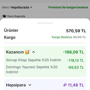 Hepsiburada Kampanyasında Gizli Ücretlendirme Sorunu