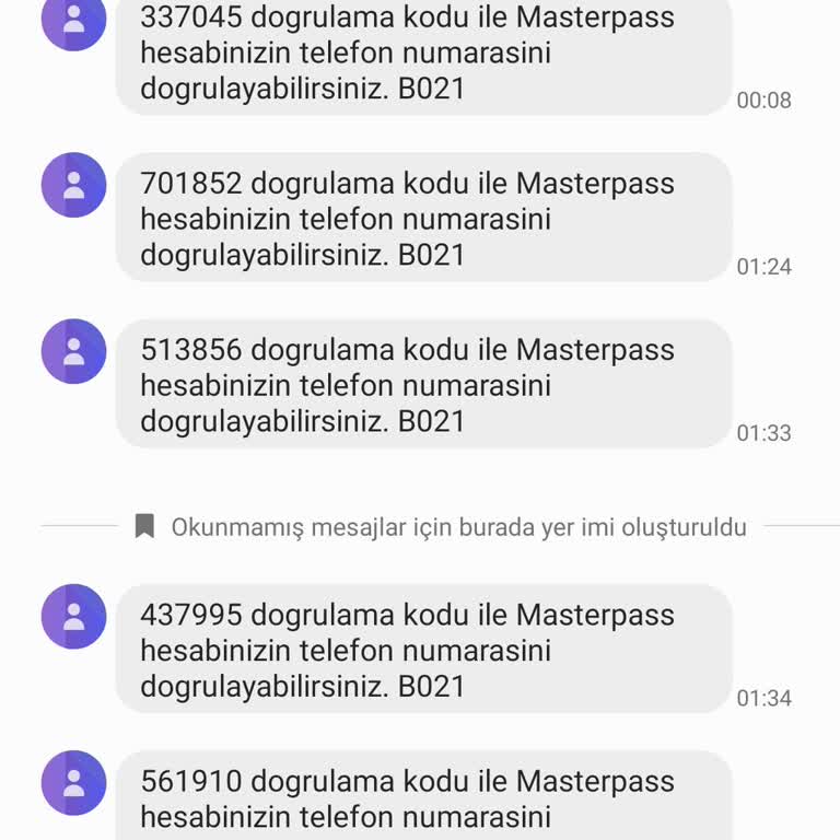 Yanlış Gönderilen Doğrulama Kodları Ve Güvenlik Endişeleri