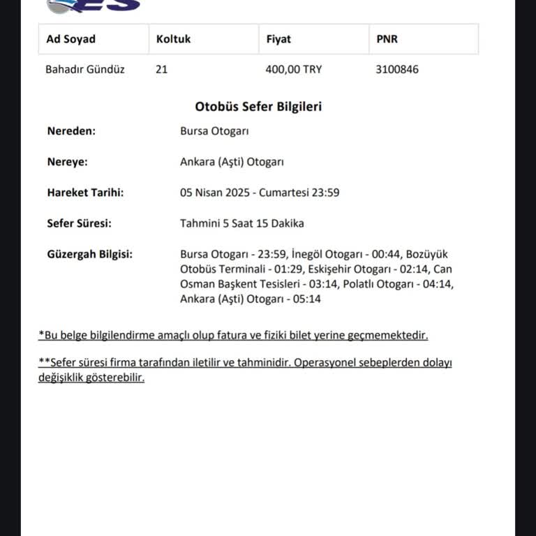 Es Turizm İle Yaşanan Seyahat Aksaklığı