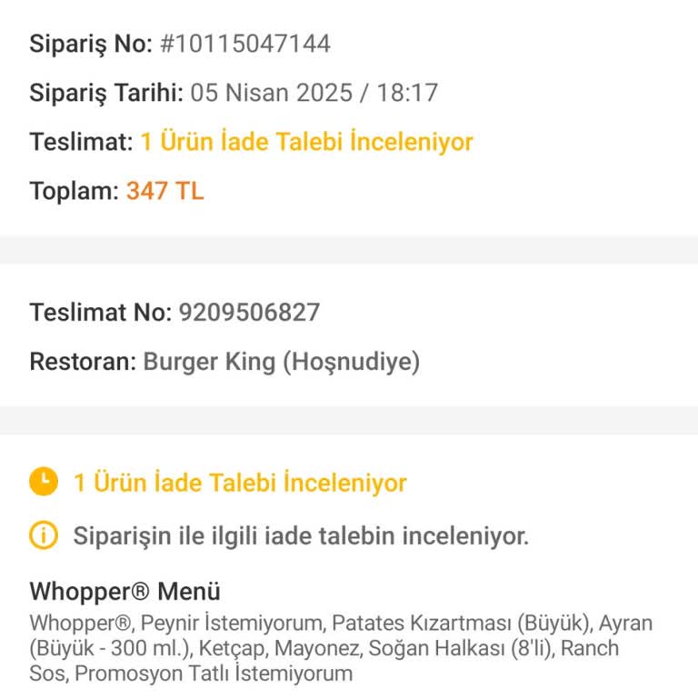 Zehirlenme Sonrası Fatura Ve Destek Sorunu