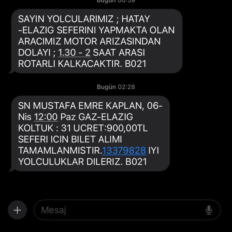 Gece Yarısı Otobüs Mağduriyeti