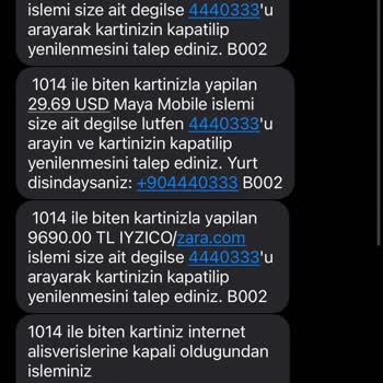 Garanti BBVA İzinsiz Harcamalar ve Onay Kodu Sorunu