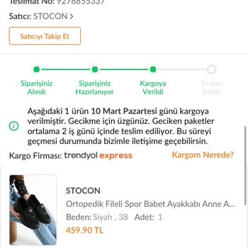 Trendyol Siparişim Teslim Edilmiyor Ve İade Yapamıyorum