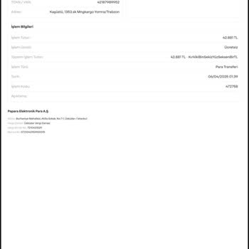 Hesabımdan İzinsiz Para Çekimi Ve Destek Eksikliği