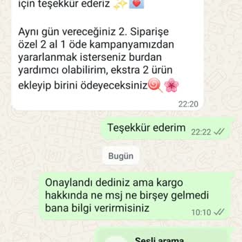 Mendy Giyim Butik'te Kargo Sorunu Ve İletişimsizlik