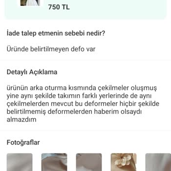 İade Edilen Ürün İçin 8 Günlük Bekleyiş