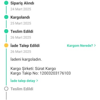 İade Edilen Ürün İçin 8 Günlük Bekleyiş