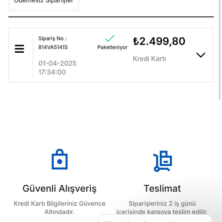 Siparişlerim Neden Hala Hazırlanmadı?