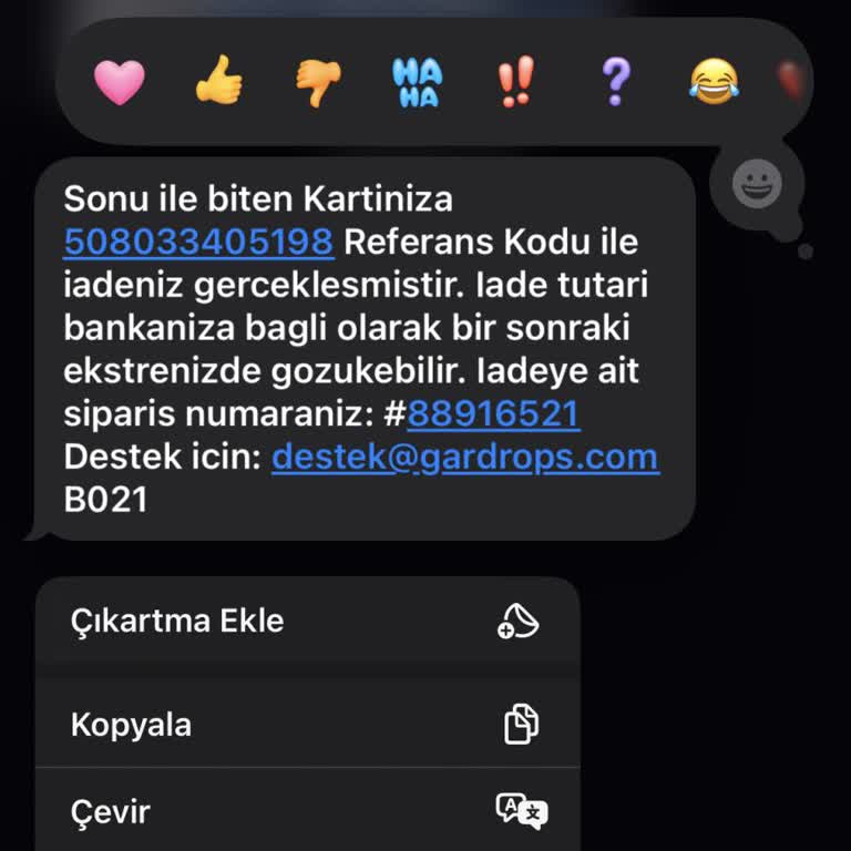 İade Edilmeyen Para Ve Ulaşılamayan Satıcı