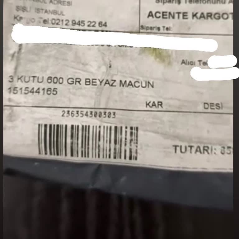 Kozland Ürünü Ve Kargo Türk'e Güven Sorunu!