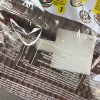 Eti Gıda Ambalaj İçinde Bilinmeyen Parça