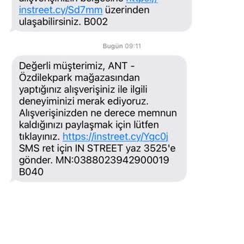 In Street Mesaj İptalinde Yaşanan Sorun Ve Rahatsızlık