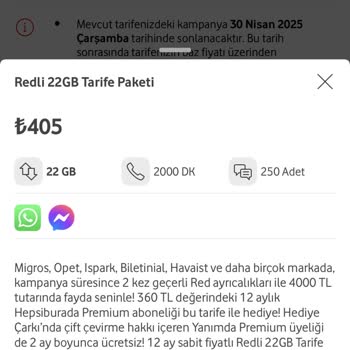 Vodafone'dan Taahhüt Sonrası Uçuk Fiyat Artışı