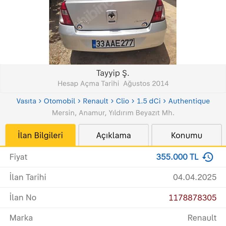 Yanlış Konum İlanı Düzeltilemiyor