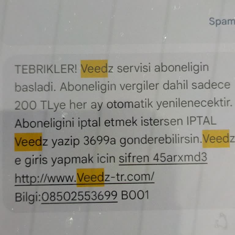 İzinsiz Abonelik Ve Güvenlik Sorunu