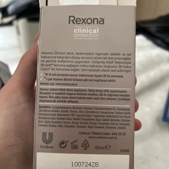 Rexona Clinical Protection: Истекший срок и странный запах