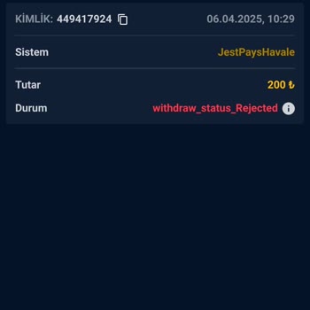 Deneme Bonusu Kazancım Haksız Yere İptal Edildi