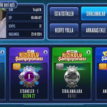 Okey Oyununda Ortaklaşa Oyun Ve Çip Sorunu