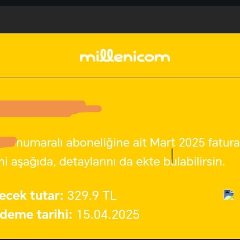 Dondurulmuş Abonelikten Çıkan Fatura Şoku