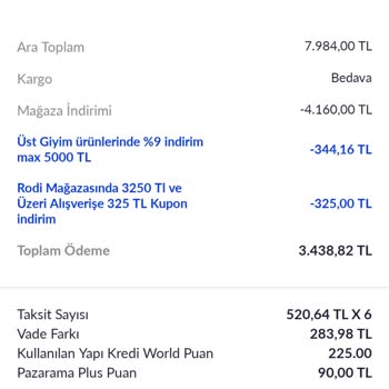 Taksit Kampanyasında Yanıltıcı Bilgi
