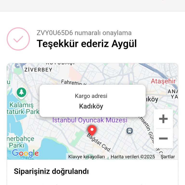 Sipariş Bilgilendirmesi Eksikliği Ve Destek Talebi