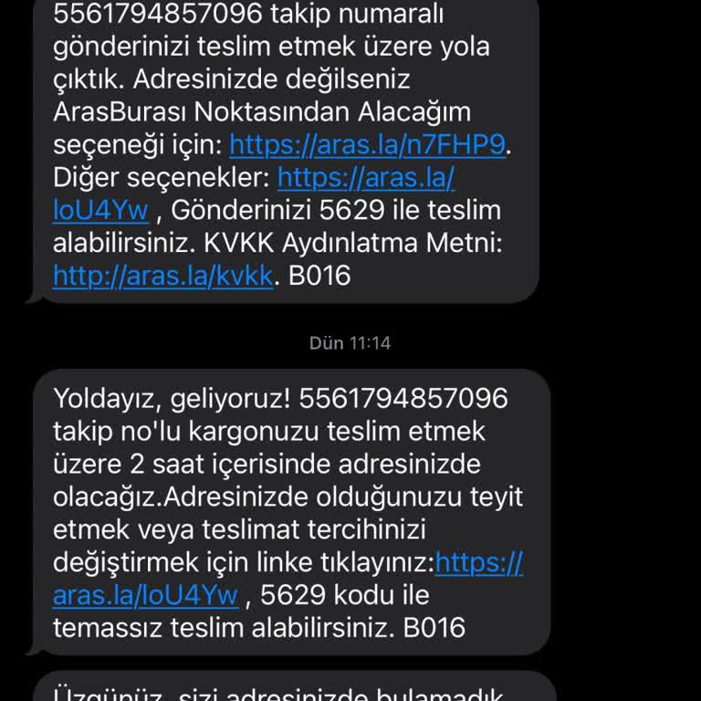 Kargomun Teslimatı Hakkında Yaşadığım Sorun Ve İletişim Eksikliği