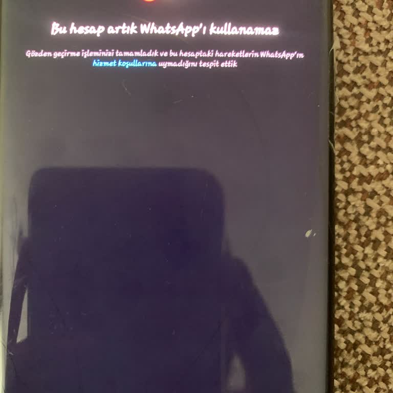 WhatsApp Hesabım Yanlışlıkla Kapandı