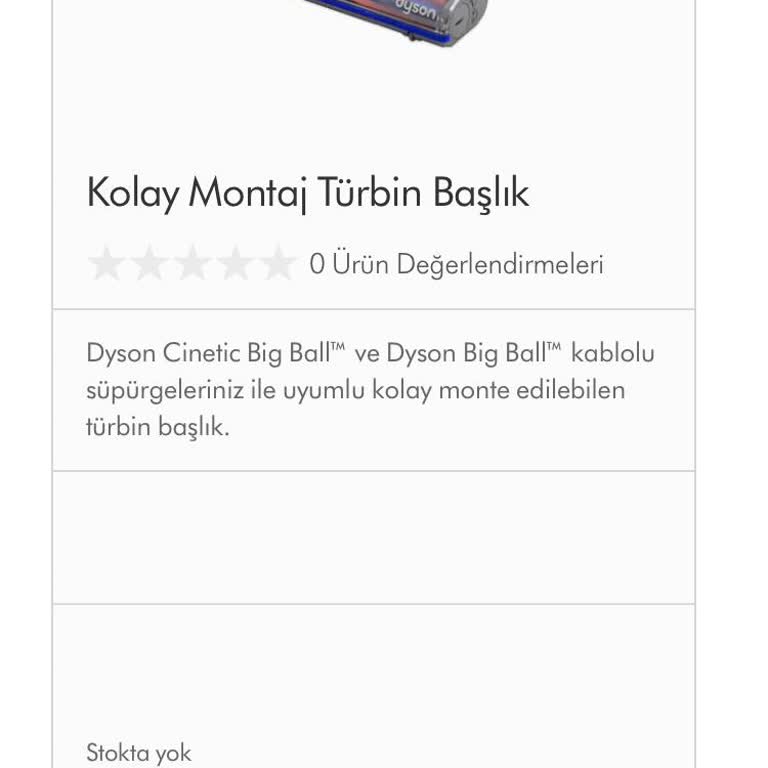 Dyson Süpürge Yedek Parça Sorunu Ve Mağduriyet