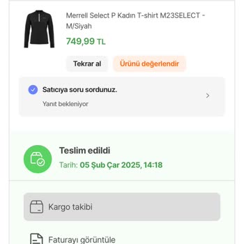 Fermuar Sorunu: SPX Mağazasından Aldığım Merrell Sweatshirt Hayal Kırıklığı