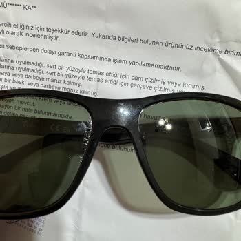 Rayban Gözlükte Kaplama Sorunu Ve Hayal Kırıklığı