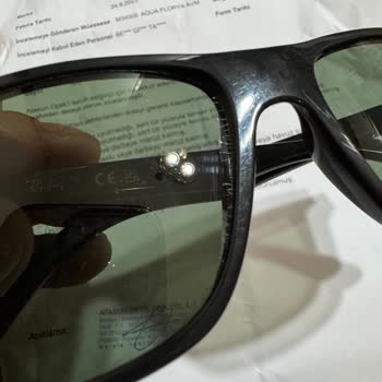 Rayban Gözlükte Kaplama Sorunu Ve Hayal Kırıklığı