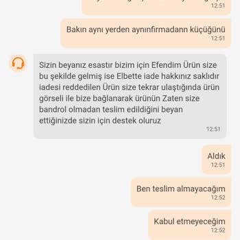 Yanlış Beden Sütyen İadesinde Sorun Yaşıyorum