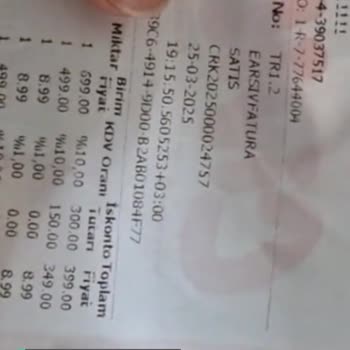 Civil Mağazacılık Kalitesiz Ürün