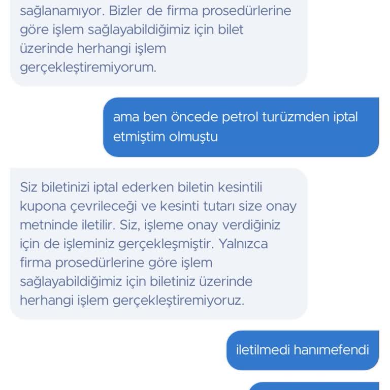 Obilet Uyarısız Kesinti Yapıyor