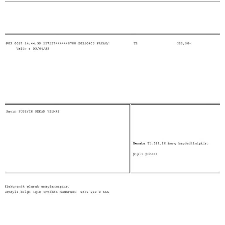 Haberim Olmadan Hesabımdan Usulsüz Para Çekildi