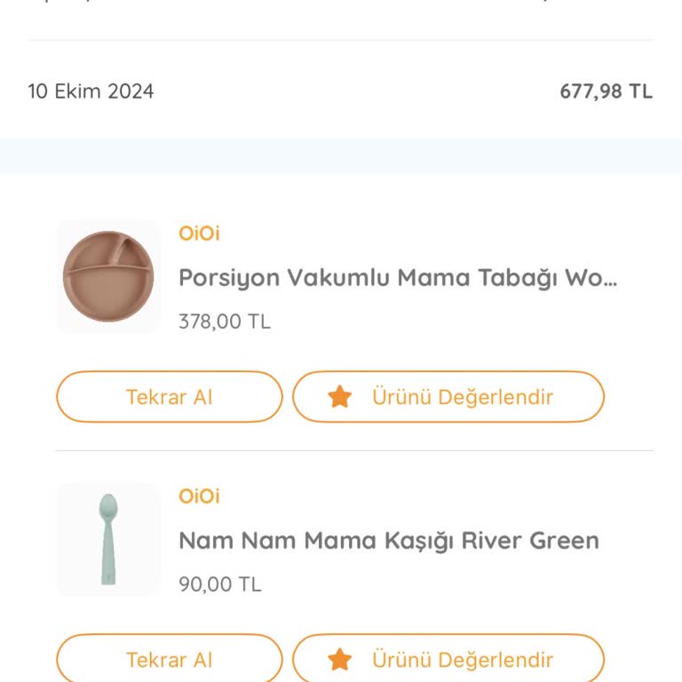 Oioi Mama Tabağı Koku Sorunu