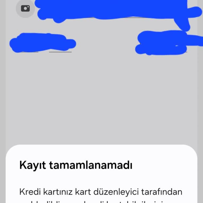 Samsung Galaxy Store'da Kredi Kartı Ekleme Sorunu