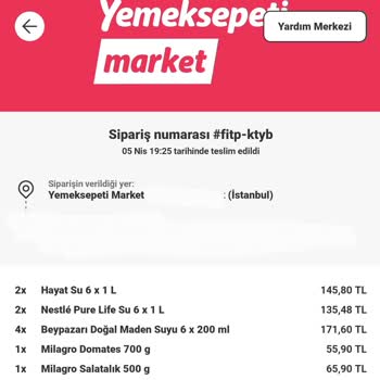 Küflü Ürün Ve Ulaşılamayan Müşteri Hizmetleri