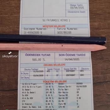 İBB İSKİ'nin Kıyas Yaparak Usulsüzce Kafaya Göre Fatura Yazması