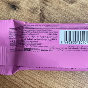 Granio Barların Ambalajında Net Miktar Eksikliği